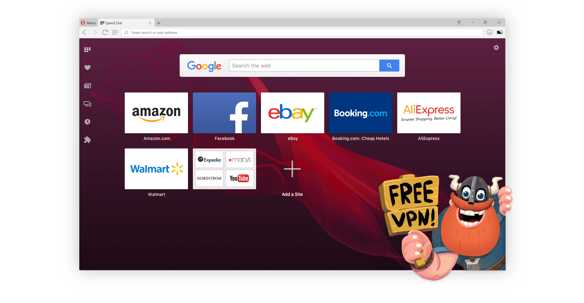 Download Opera browser for Windows